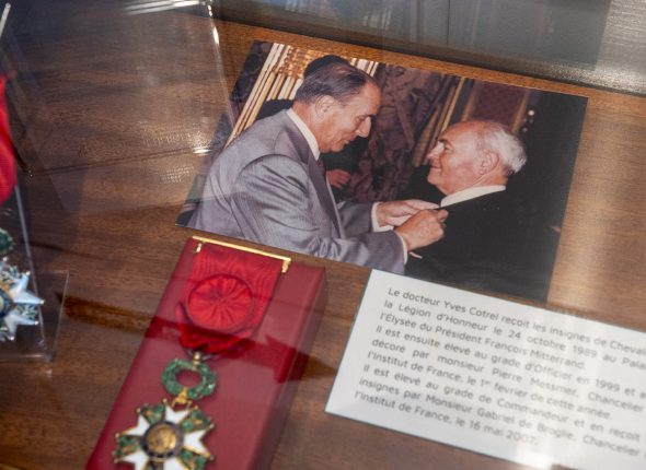 some views of the exhibition dedicated to Dr Cotrel