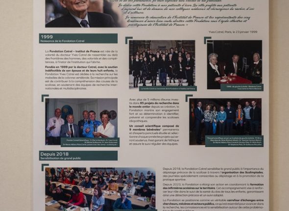 Quelques vues de l’exposition consacrée au Dr Cotrel
