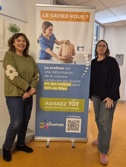 Catherine Plissard et Anne Dupasquier, IDE de Senlis